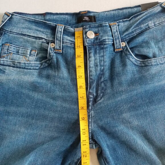 True Religion Geno Slim ink blue jeans size 33 x 34 New with Tags - Picture 7 of 9